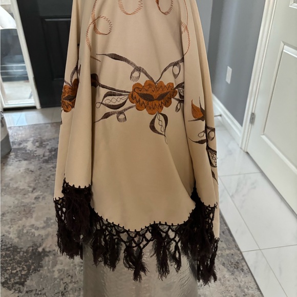 Authentic vintage dressing, BOHEMIAN  style Pashmina  Shawl wrap embroidered - Picture 10 of 17